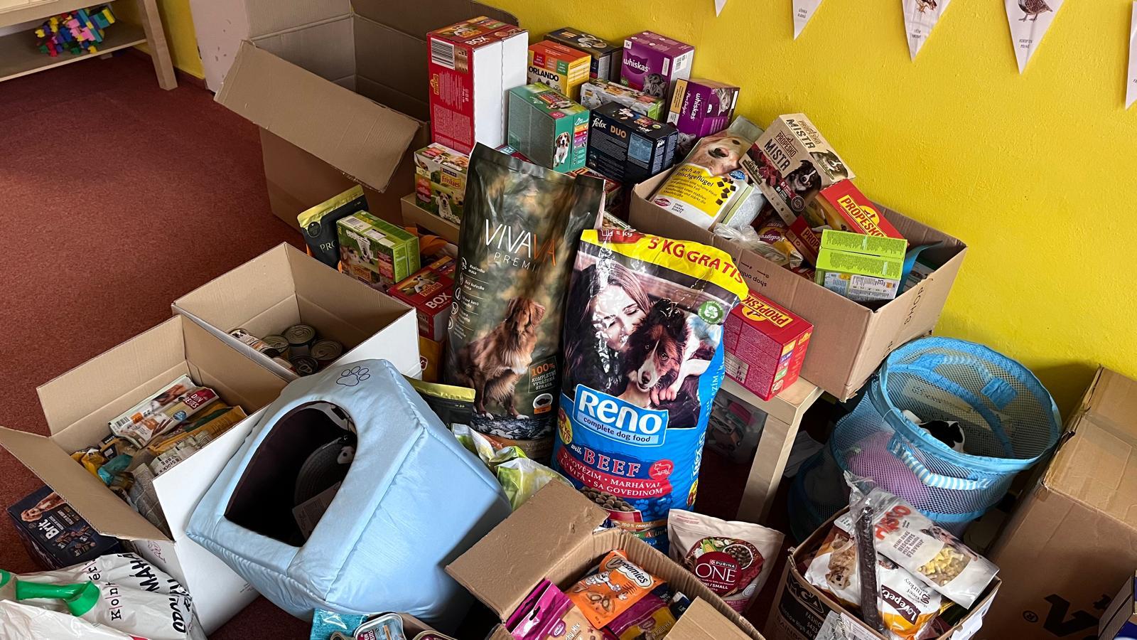 Sbírka pro Azylpes Krásný Les