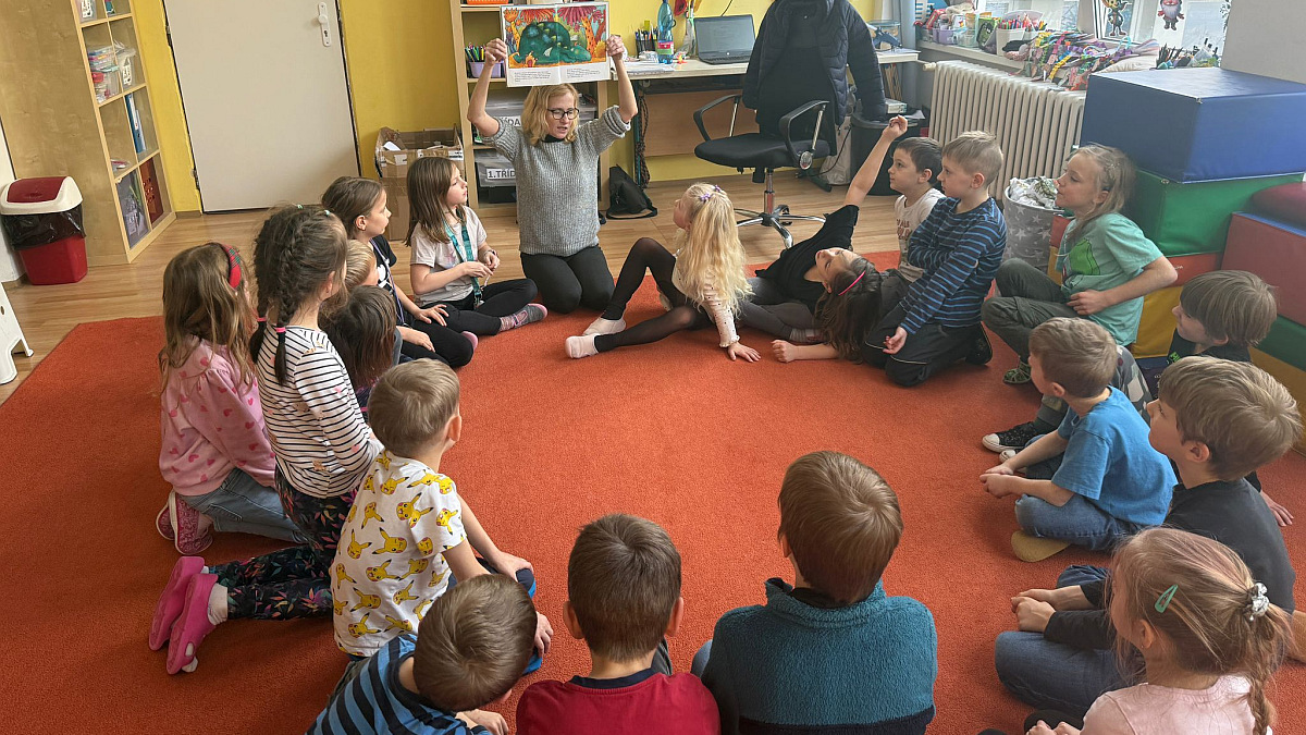 Čtenářská dílna v družině